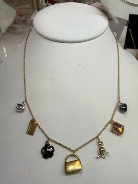 Coach Rexy Collection Gold Necklace
